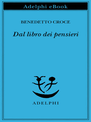 cover image of Dal libro dei pensieri